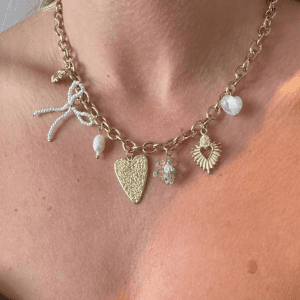 Dolceamore, collier en acier inoxydable, qui resiste à l'eau, de la bijouterie fantaisie Zalia Bijoux proche de voiron 38500