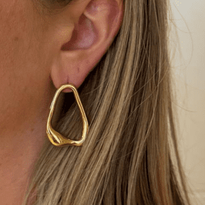 Eden, boucles d'oreilles en acier inoxydable, qui resiste à l'eau, de la bijouterie fantaisie Zalia Bijoux proche de voiron 38500