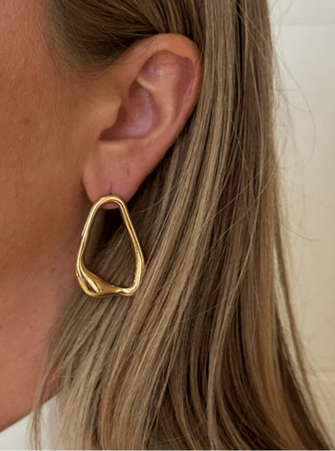 Eden, boucles d'oreilles en acier inoxydable, qui resiste à l'eau, de la bijouterie fantaisie Zalia Bijoux proche de voiron 38500
