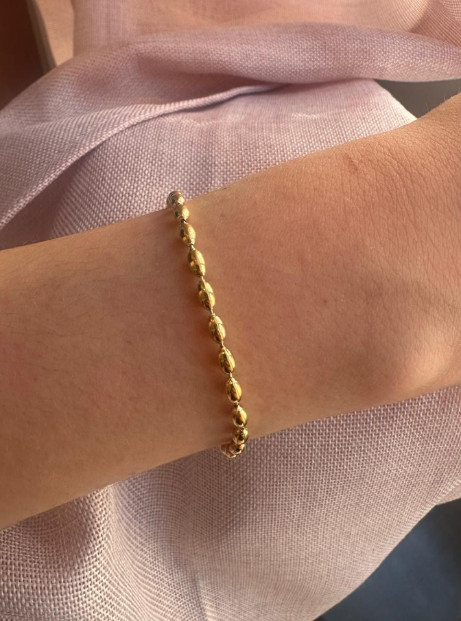 Lara, bracelet en acier inoxydable, qui resiste à l'eau, de la bijouterie fantaisie Zalia Bijoux proche de voiron 38500