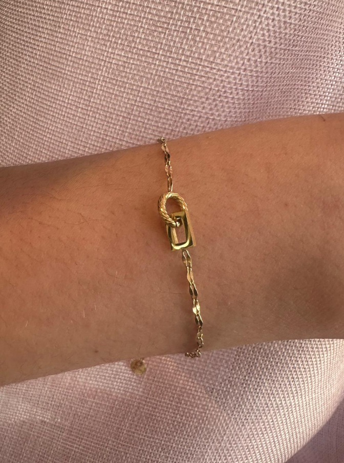 Promesse, bracelet en acier inoxydable, qui resiste à l'eau, de la bijouterie fantaisie Zalia Bijoux proche de voiron 38500
