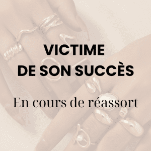 Catégorie bague en rupture de stock, bijoux en acier inoxydable, qui resiste à l'eau, de la bijouterie fantaisie Zalia Bijoux proche de voiron 38500