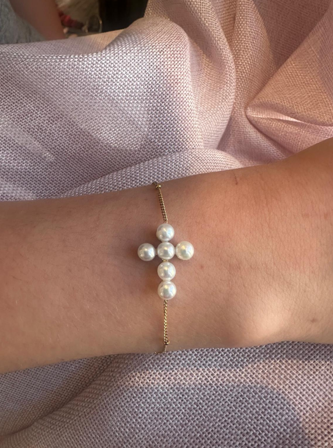 Grâce, bracelet en acier inoxydable, qui resiste à l'eau, de la bijouterie fantaisie Zalia Bijoux proche de voiron 38500
